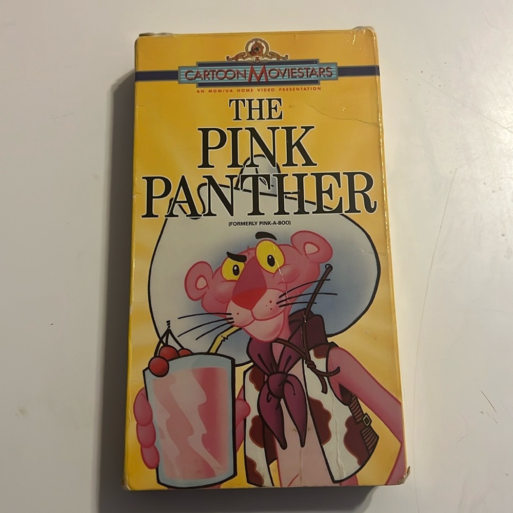 The Pink Panther VHS 1988
